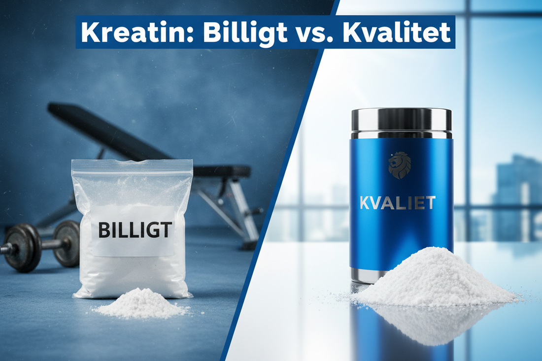 Billigt kreatin eller kvalitativt kreatin – vad är skillnaden?