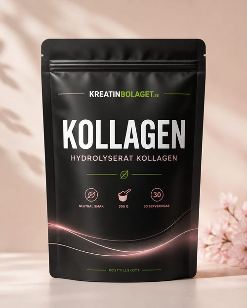 Hydrolyserat kollagen från Kreatinbolaget för hud, leder och återhämtning