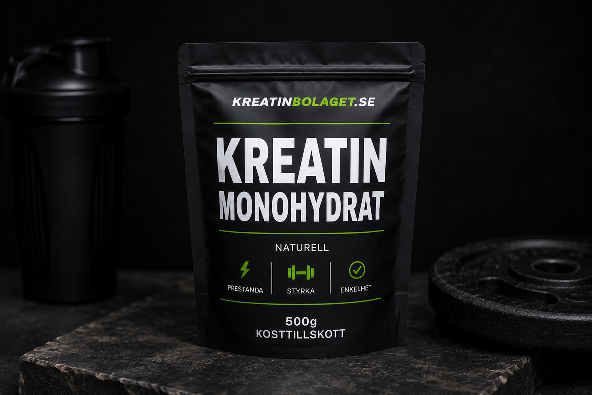 Rent kreatin
utan onödiga tillsatser