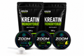 Träningspaketet med kreatin monohydrat och ZOOM Energy smakmix