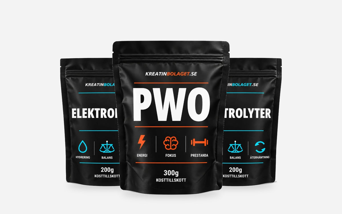 Hydration Stack: PWO och 2 × Elektrolyter