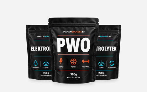 Hydration Stack: PWO och 2 × Elektrolyter