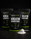 3-pack kreatin monohydrat från Kreatinbolaget för styrketräning, prestation och daglig användning