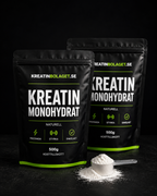 2-pack kreatin monohydrat 1 kg från Kreatinbolaget för långvarig användning och träning